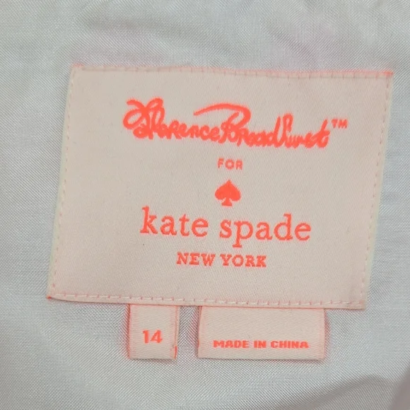 Kate Spade Pink and Orange Label - Picture 2 of 3